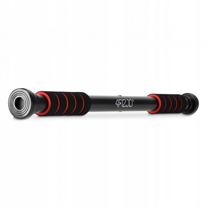 Турнік розсувний 4FIZJO Basic 61.5-100 см Black/Red (P-5905973402712)