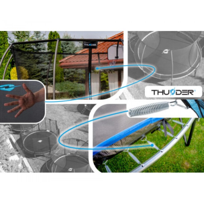 Батут THUNDER INSIDE ULTRA 10FT блакитний