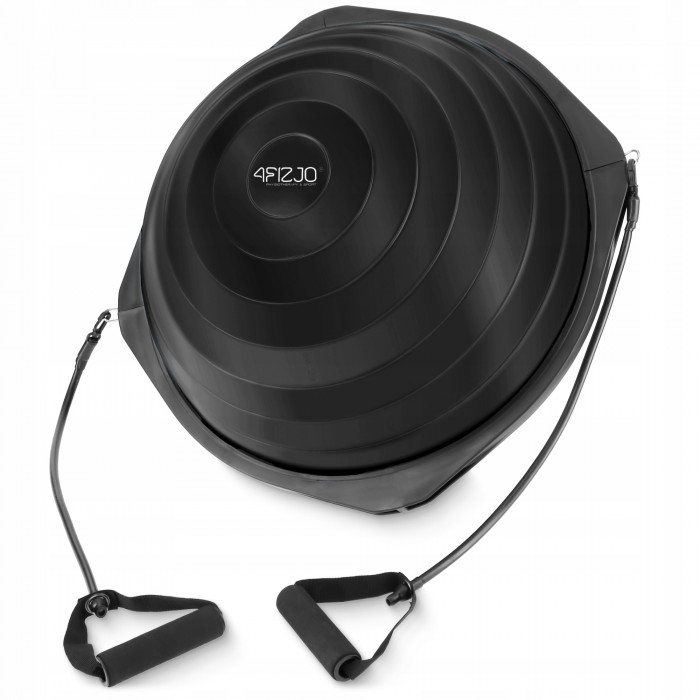 Балансировочная платформа 4FIZJO Bosu Ball 60 см Black (P-5905973402446)