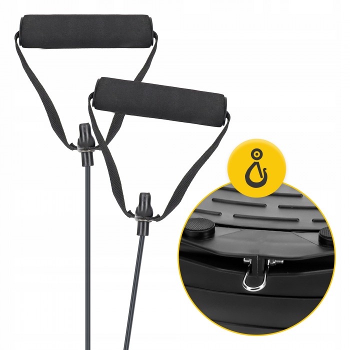 Балансировочная платформа 4FIZJO Bosu Ball 60 см Black (P-5905973402446)