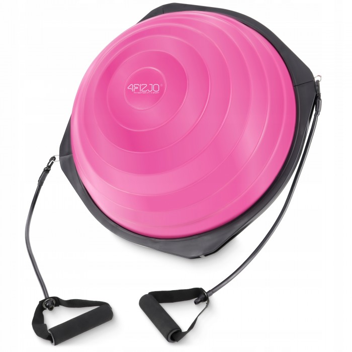 Балансувальна платформа 4FIZJO Bosu Ball 60 см Pink (P-5905973402453)