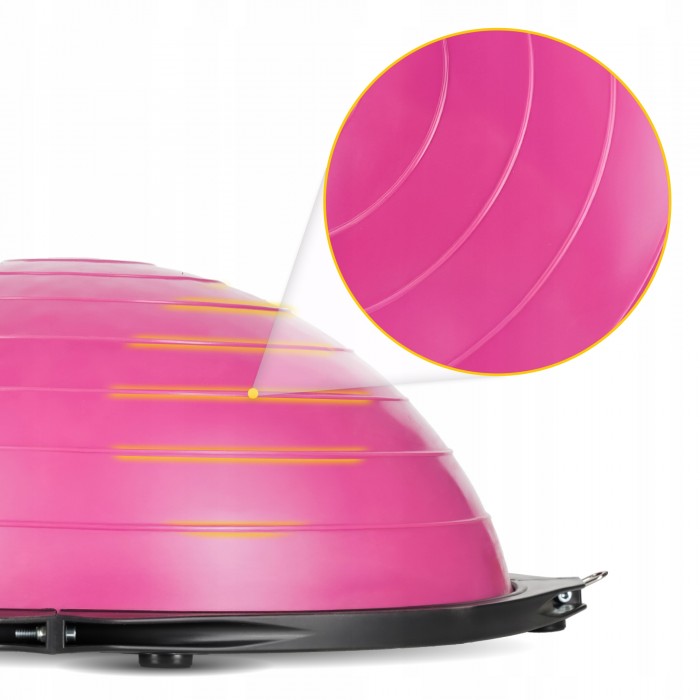 Балансувальна платформа 4FIZJO Bosu Ball 60 см Pink (P-5905973402453)