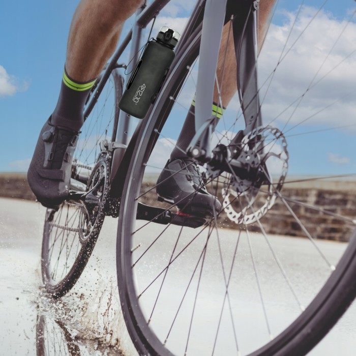 Пляшка для води спортивна 4FIZJO 1000 мл Black (P-5905973403788)