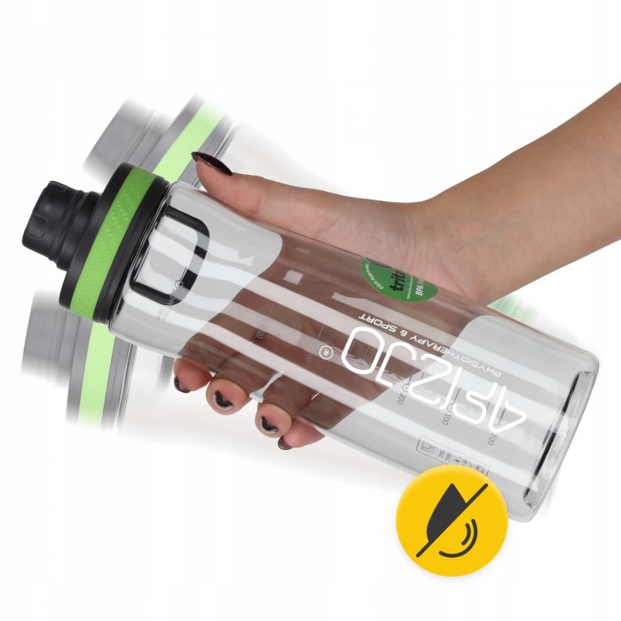 Пляшка для води спортивна 4FIZJO 850 мл Green (P-5905973403801)