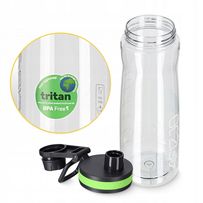 Пляшка для води спортивна 4FIZJO 850 мл Green (P-5905973403801)