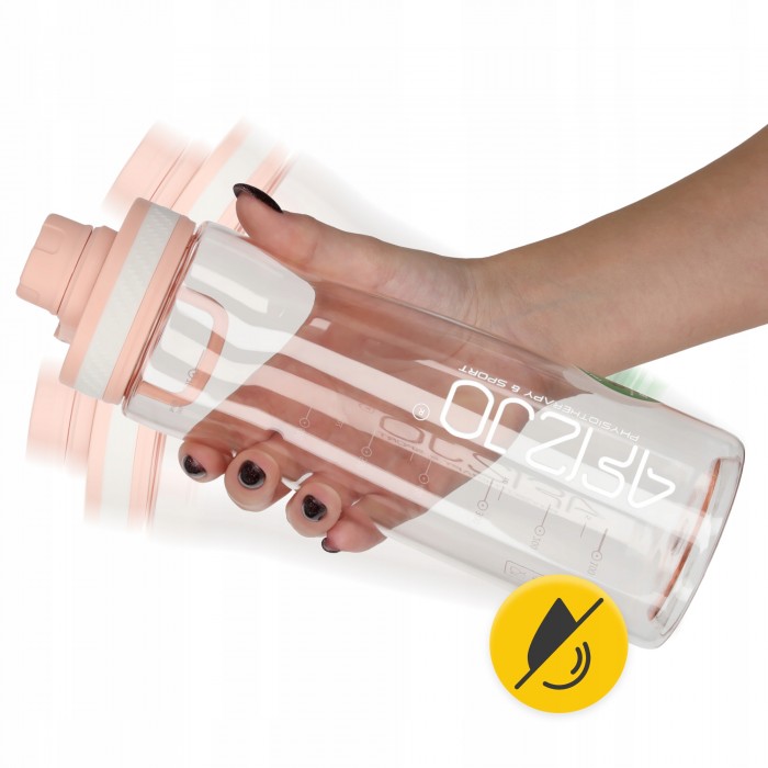 Пляшка для води спортивна 4FIZJO 850 мл Pink (P-5905973403818)