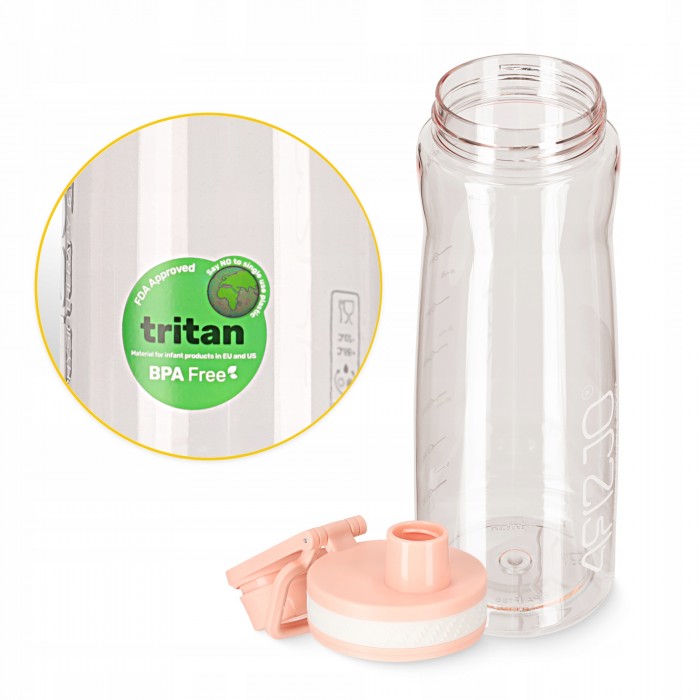 Пляшка для води спортивна 4FIZJO 850 мл Pink (P-5905973403818)