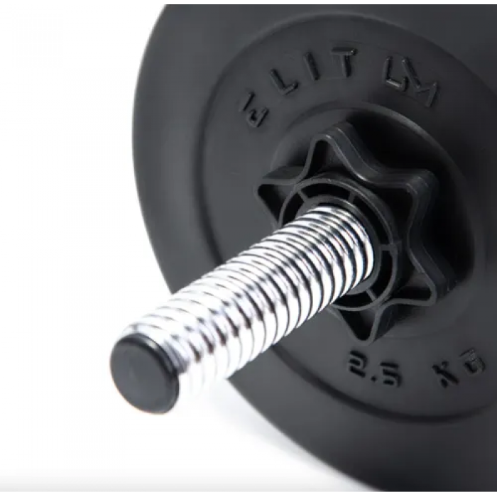 Гантель разборная композитная 31 кг 1шт ELITUM