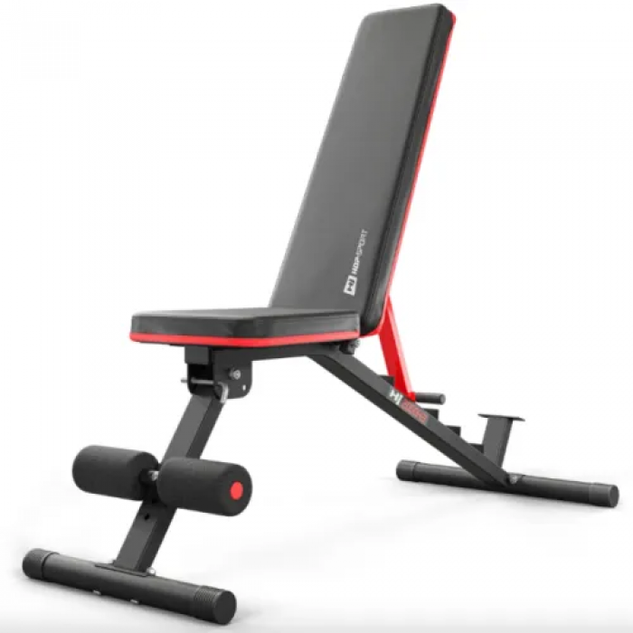 Набір Elitum Titan гантелі 2х31кг з лавою Hop-Sport HS-2050 HB