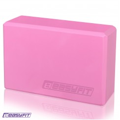 Блок для йоги EasyFit EVA Розовый