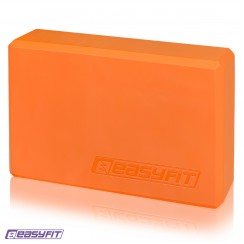 Блок для йоги EasyFit EVA Оранжевый