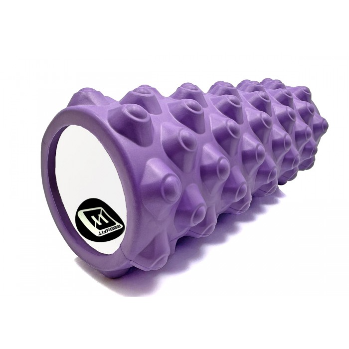 Массажный ролик EasyFit Grid Roller Extreme 33 см Фиолетовый