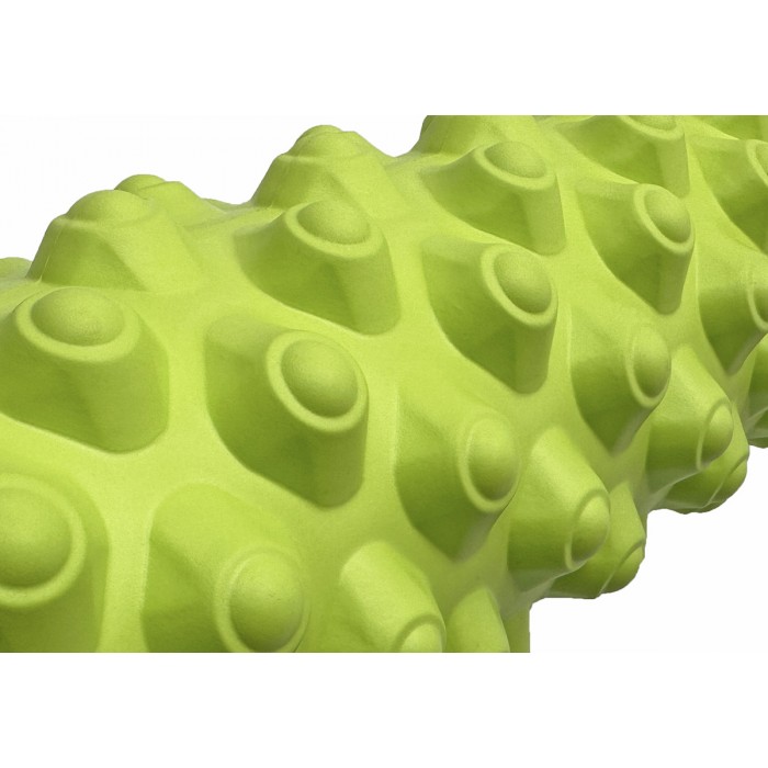 Массажный ролик EasyFit Grid Roller Extreme 33 см Салатовый