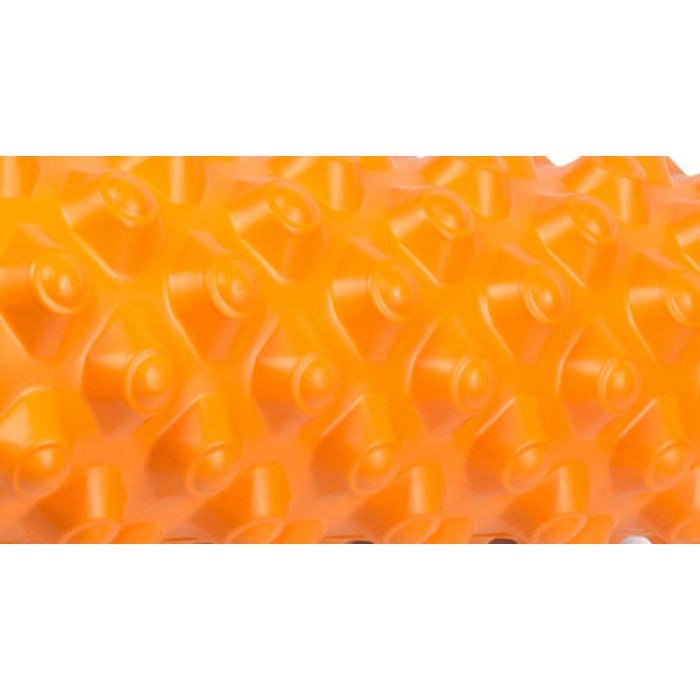 Массажный ролик EasyFit Grid Roller Extreme 33 см Оранжевый