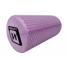 Массажный ролик EasyFit Foam Roller 30 см Сиреневый