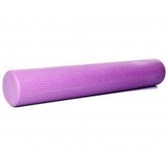 Массажный ролик EasyFit Foam Roller 90 см Фиолетовый