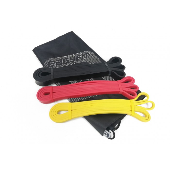 Резиновые петли EasyFit: набор 1-31 кг (3 шт)