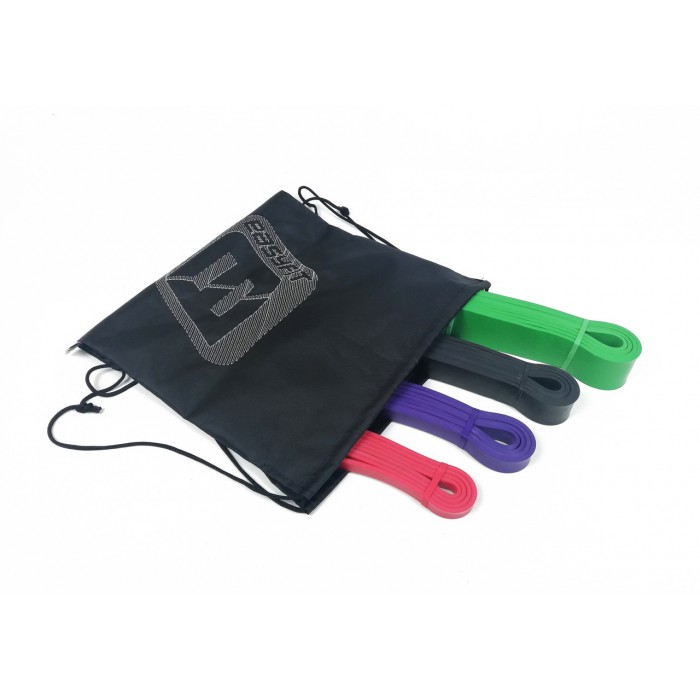 Резиновые петли EasyFit: набор 2-65 кг (4 шт)