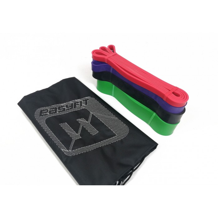 Резиновые петли EasyFit: набор 2-65 кг (4 шт)