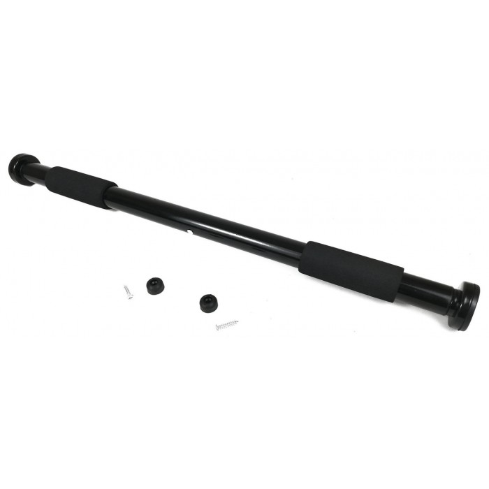 Раздвижной распорный турник EasyFit 63-100 см Черный