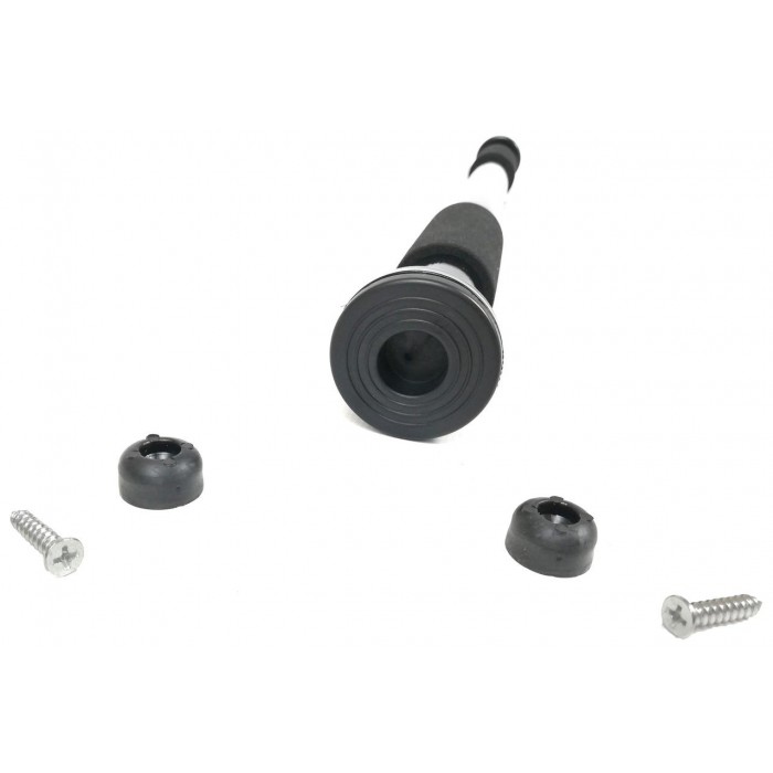 Турник в дверной проем раздвижной EasyFit 83-130 см Черный