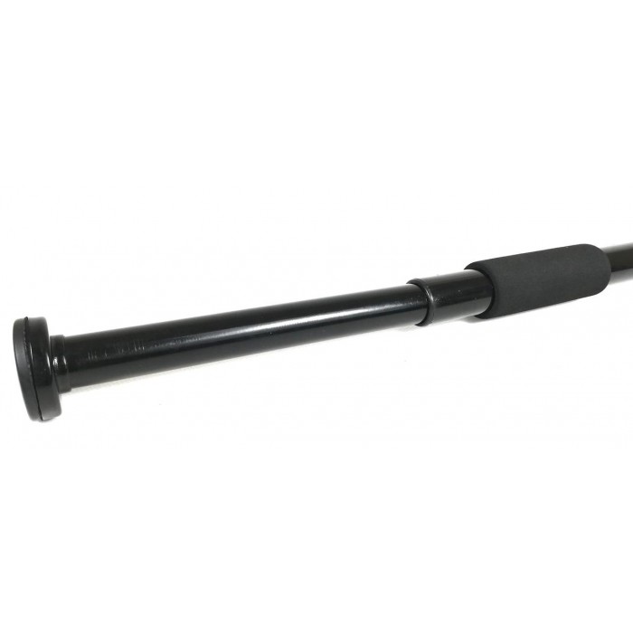 Турник в дверной проем раздвижной EasyFit 83-130 см Черный