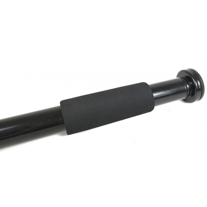 Турник в дверной проем раздвижной EasyFit 83-130 см Черный