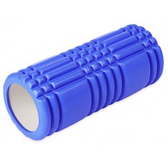 Массажный ролик EasyFit Grid Roller 33 см v.1.0 Синий