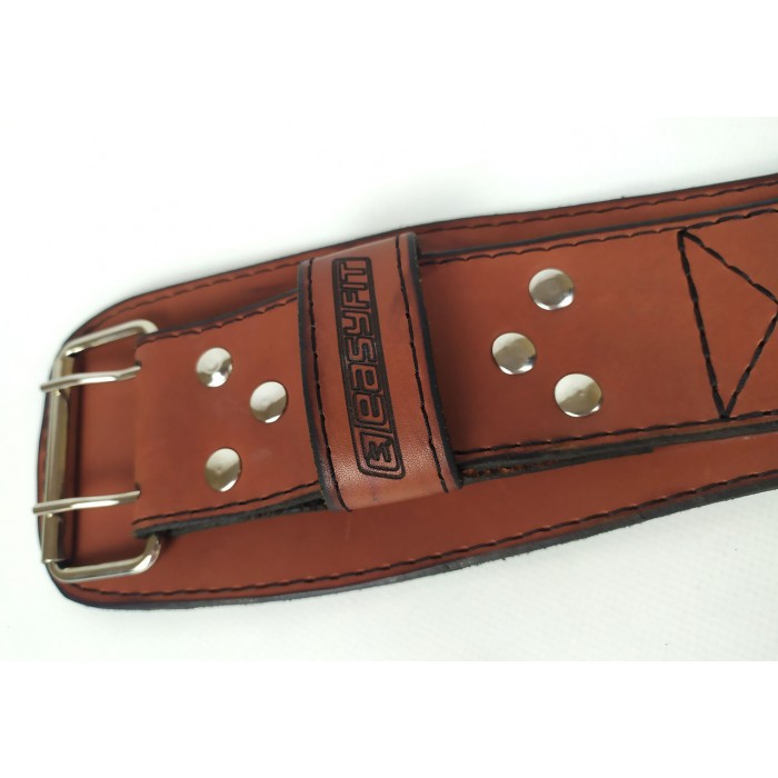 Пояс атлетический EasyFit Training Belt (коричневый) M
