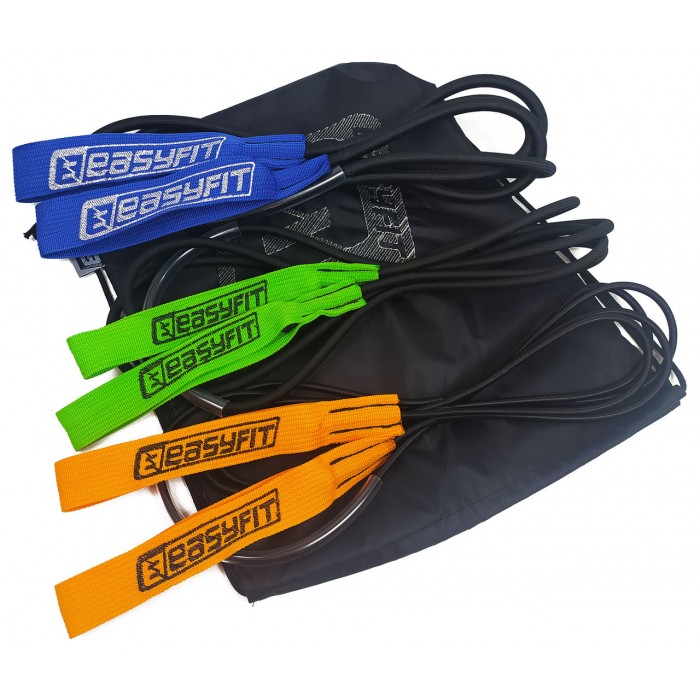 Резиновые петли-эспандер EasyFit 4-60 кг