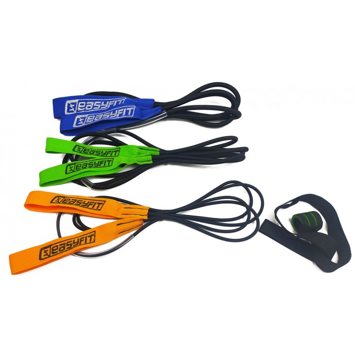 Резиновые петли-эспандер EasyFit 4-60 кг