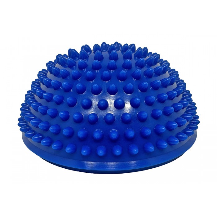 Полусфера массажная киндербол EasyFit 16 см мягкая синяя
