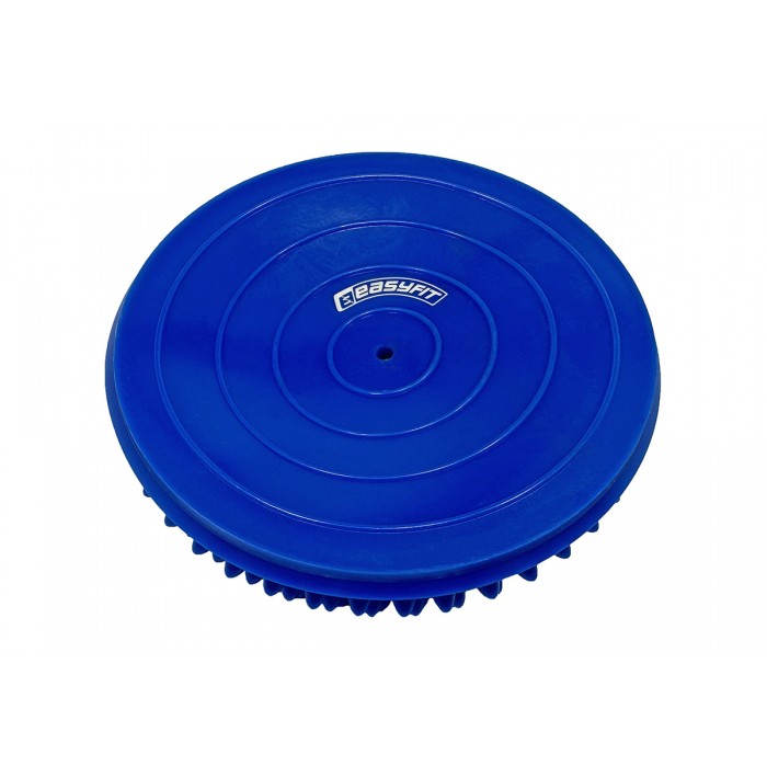Полусфера массажная киндербол EasyFit 16 см мягкая синяя