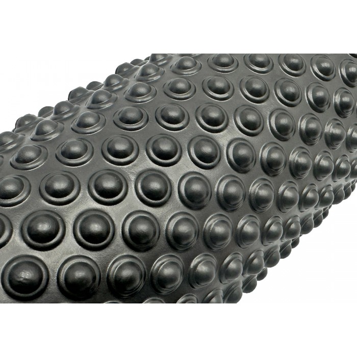 Массажный ролик EasyFit Grid Roller Light 33 см Черный