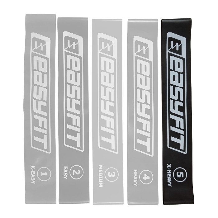 Резинка для фитнеса EasyFit №5 20 кг 1.2 мм