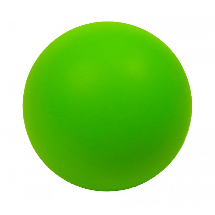 Массажный мячик EasyFit каучук 6.5 см салатовый