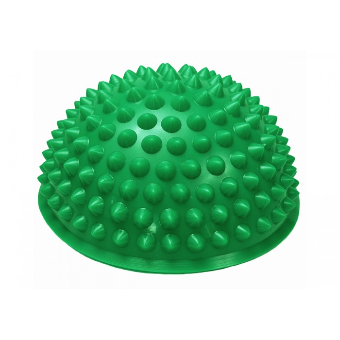 Полусфера массажная киндербол EasyFit 15 см жесткая зеленая