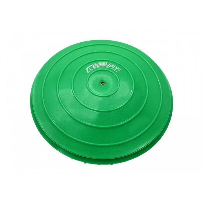 Полусфера массажная киндербол EasyFit 15 см жесткая зеленая