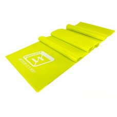 Лента латексная EasyFit 0.5 мм для пилатеса и йоги желтая