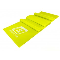 Стрічка латексна EasyFit 0.5 мм для пілатеса та йоги жовта