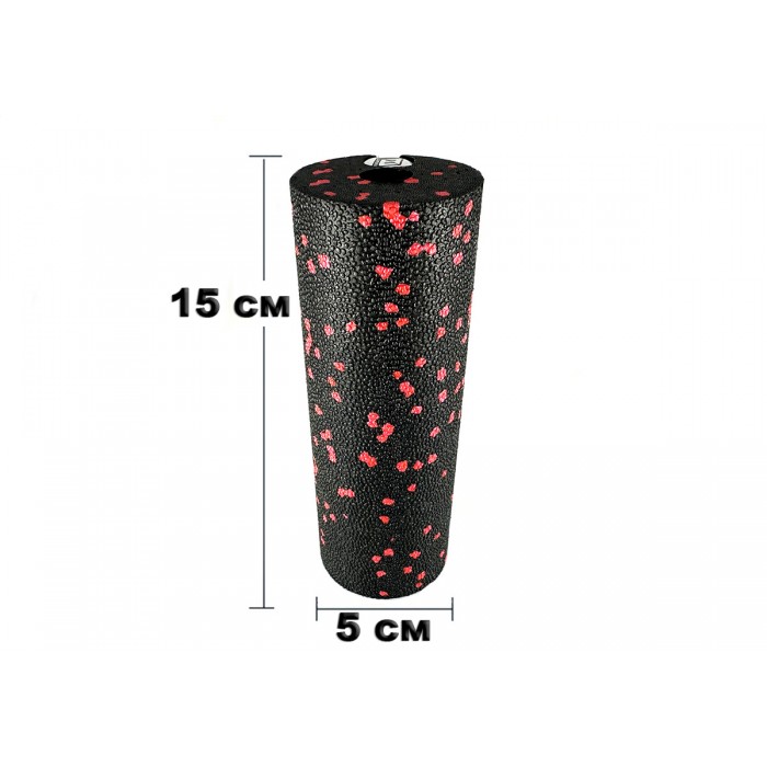 Массажный ролик EasyFit EPP 15х5 см оранжевый