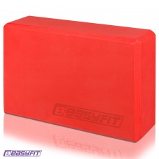 Блок для йоги EasyFit EVA Червоний