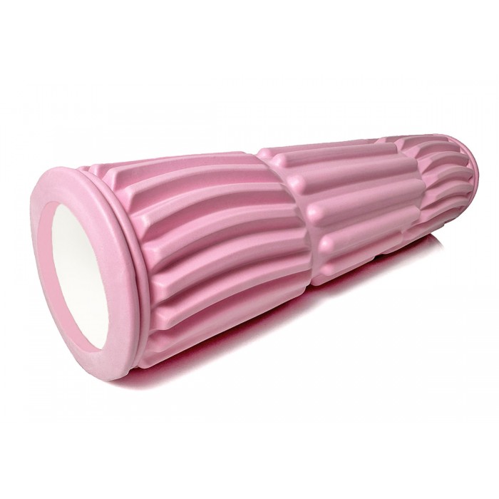 Массажный ролик EasyFit Dozer 45 см Розовый