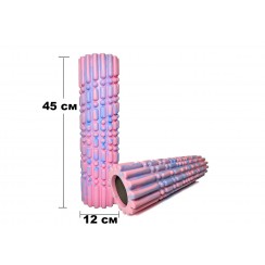 Массажный ролик EasyFit Morze 45 см Розовый