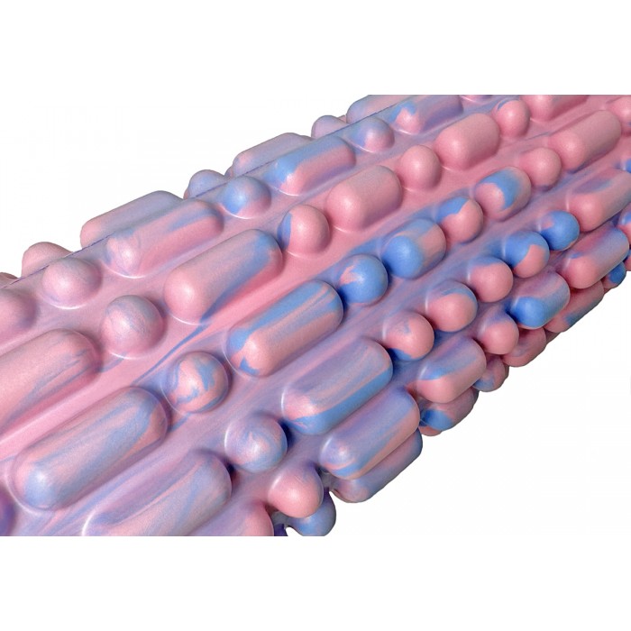 Массажный ролик EasyFit Morze 45 см Розовый