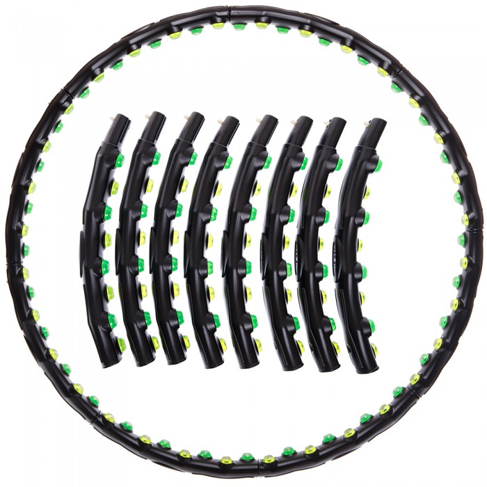 Обруч массажный (Хула Хуп) EasyFit Double Grace для похудения