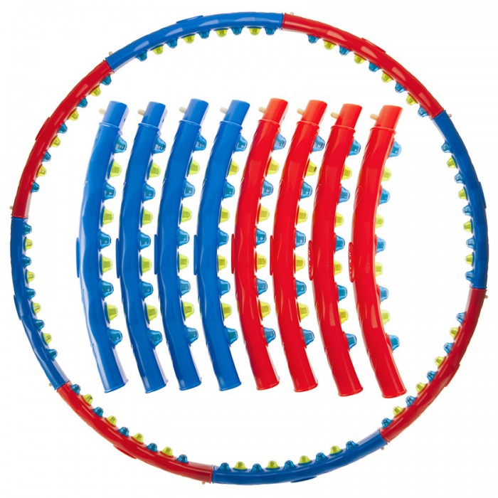 Обруч массажный (Хулахуп) EasyFit Magnetic