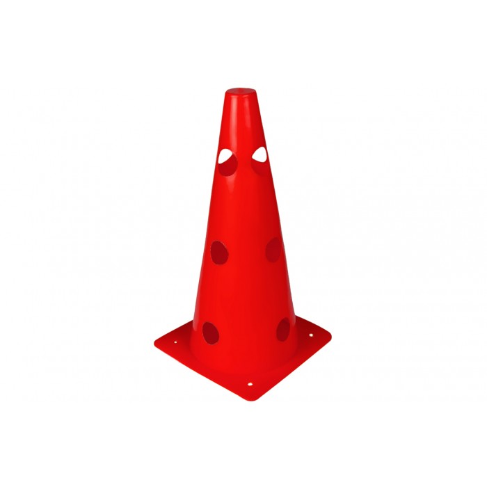 Конус-фишка спортивная EasyFit 31 см красная