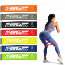 Резинки для фитнеса EasyFit набор 7 шт 2,5-30 кг