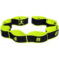 Эспандер ленточный EasyFit с петлями для тренировок желтый (EASY)